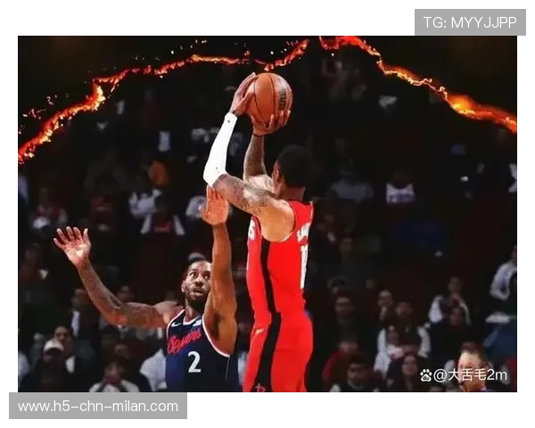 快船团队在比赛中段完成漂亮的攻防转换